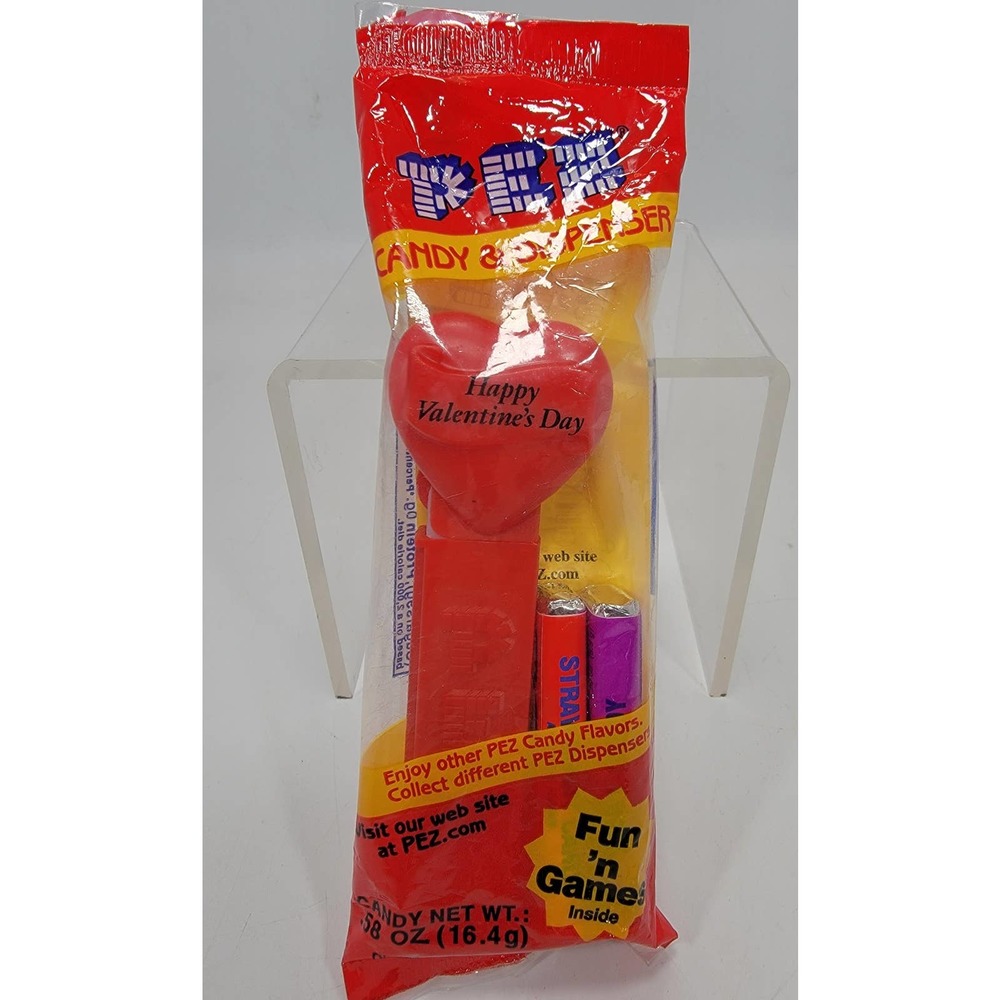 Happy Valentines Day Pez Dispenser New Sealed